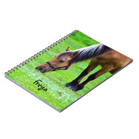 Paard Spiraal notebook Notitieboek (Linkerzijde)