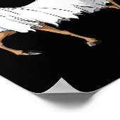 Paard Spook Kostuum Leuk Paardenliefhebber Hal Poster (Hoek)