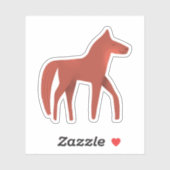 Paard Sticker (Vel)