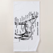 Paard Strandlaken (Voorkant)