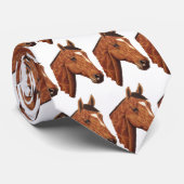 Paard Stropdas (Opgerold)