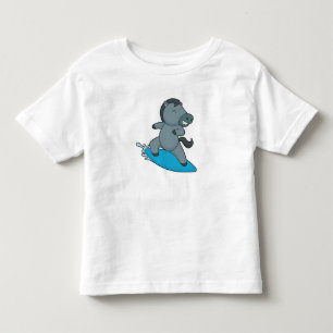 Paard Surfer Watersporten Kinder Shirts