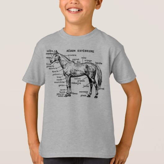 Paard T-shirt (Voorkant)