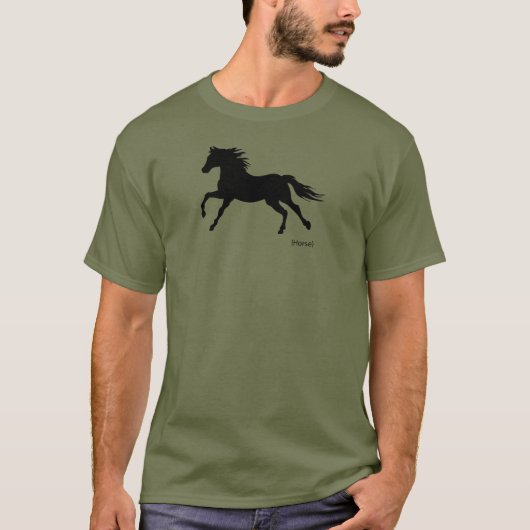 Paard T-shirt (Voorkant)