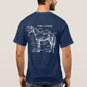 Paard T-shirt (Achterkant)