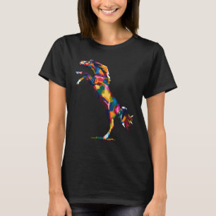 Paard t-shirt Liefde Paard t-shirt Kleurrijk Paard