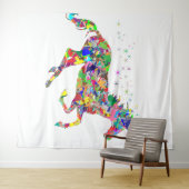 Paard Tapijt Wandkleed (In Situ (horizontaal))