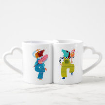 Paard Tegen Paard Mok Set – Metgezellen Design