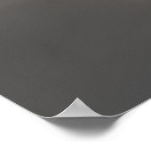 Paard tegen wolken poster (Hoek)