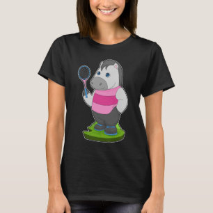 Paard Tennis Tennisracket T-shirt