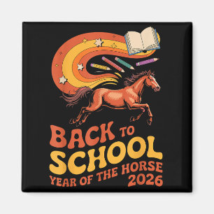 Paard terug naar school 2026 Energie Leer Succes Magneet