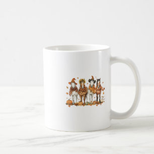 Paard Thanksgiving Paard Herfstbladeren Wester Koffiemok