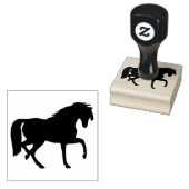 Paard thema Dierlijk ontwerp Rubberstempel (Gestempeld)
