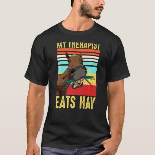 Paard Therapeut Rijden Dier Paardrijden Dierenarts T-shirt