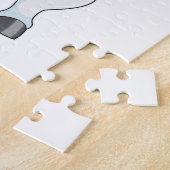 Paard tijdens draaiend bedrijf legpuzzel (Zijkant)