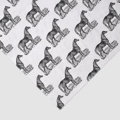 paard tissuepapier (Detail)