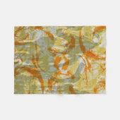 Paard Toile Fleece Deken (Voorkant (Horizontaal))