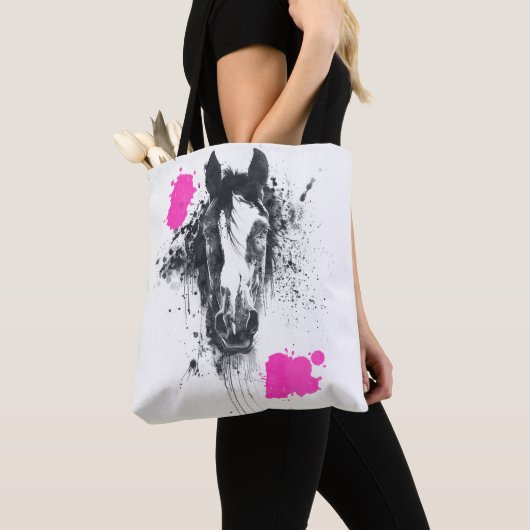 Paard Tote Bag (Dichtbij)