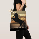 paard tote bag (Dichtbij)