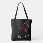 Paard Tote Bag (Achterkant)