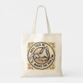 Paard Tote Tas (Achterkant)