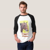 Paard, Trigger, alsjeblieft T-shirt (Voorkant volledig)