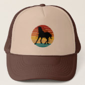  paard trucker pet (Voorkant)