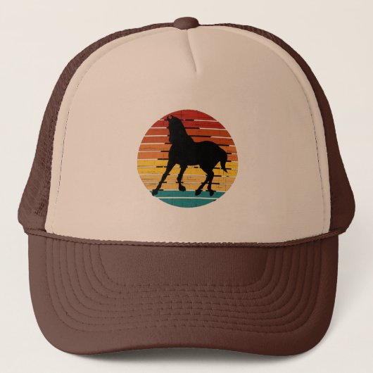  paard trucker pet (Voorkant)
