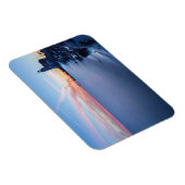 Paard van de vuurtoren van Marken in een blauwe zo Magneet (Rechterzijde)