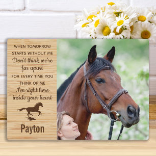 Paard van Herinnering Paardendenkmal Fotoplaat