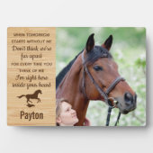 Paard van Herinnering Paardendenkmal Fotoplaat (voorkant)