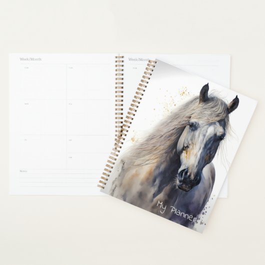 Paard van het Zee Dagelijks Wekelijks Maandelijks  Planner (Display)
