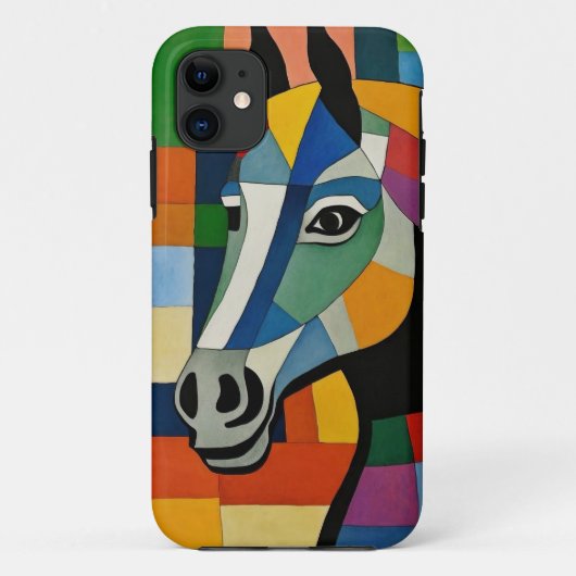 Paard van kleuren Case-Mate iPhone case (Achterkant)