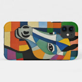 Paard van kleuren Case-Mate iPhone case (Achterkant (horizontaal))