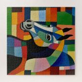 Paard van Kleuren Legpuzzel (Horizontaal)