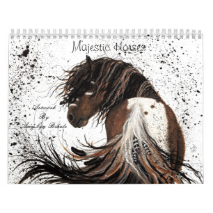paard van Malli door Bihrle Calendar Kalender