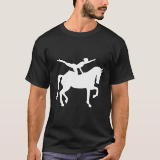 Paard Vaulting Meisje T-shirt