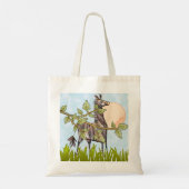 Paard Verbergt Zichzelf Tote Bag (Achterkant)