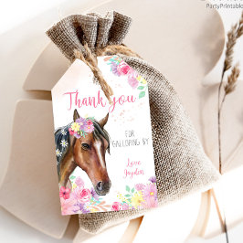 Paard Verjaardag Favoriet Tags Cadeaulabel