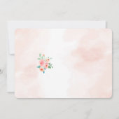 Paard Verjaardag Foto uitnodiging (Achterkant)