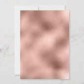 Paard verjaardagsfeestje roze kaart (Achterkant)