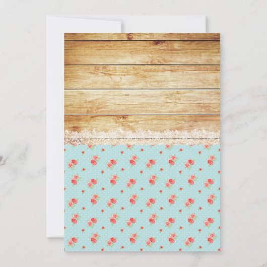 Paard verjaardagsfeestje uitnodiging (Achterkant)