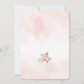 Paard verjaardagsuitnodiging kaart (Achterkant)