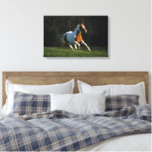 Paard verven met snelle werking canvas afdruk (Insitu (Slaapkamer))