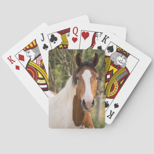 Paard verven pokerkaarten (Achterkant)