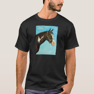 Paard verven t-shirt