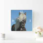 Paard Vierkante Klok (Huis)