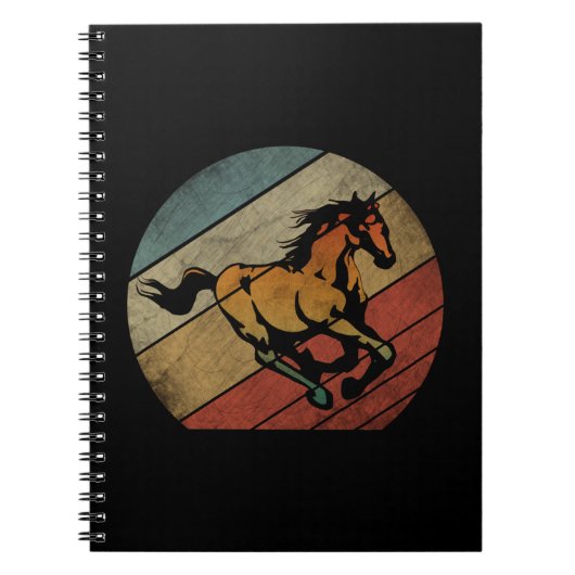 PAARD VINTAGE NOTITIEBOEK (Voorkant)