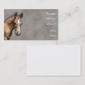 Paard Visitekaartje (Voorkant / Achterkant)