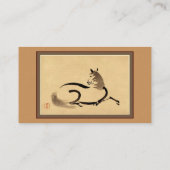 Paard Visitekaartje (Achterkant)